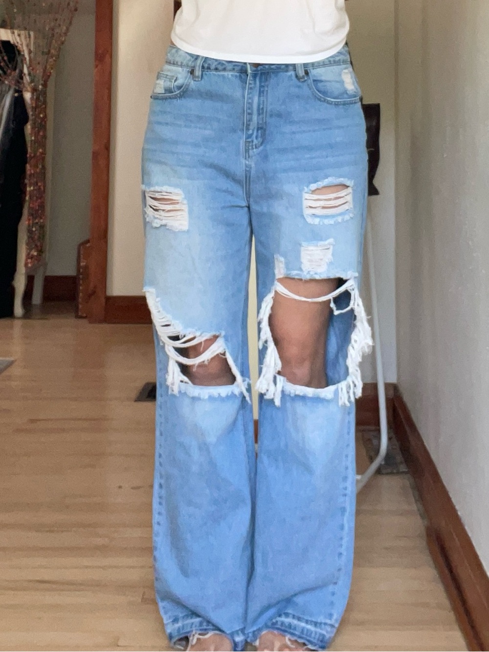 High Rise Baggy Jeans